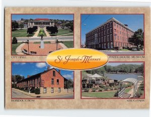 Postcard The Queen City of the West St. Joseph Missouri USA