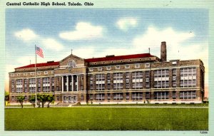 Toledo, Ohio - The Central Catholic High School - in the 1940s