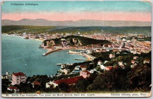 Nice Vue Generale Du Mont Boron Baie Des Anges France Resort Hotels Postcard