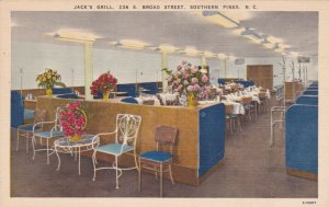 North Carolina Southern Pines Interior Jack's Grill Broad Street sk1542