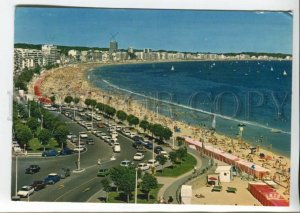 441147 France 1976 La Baule Hotel Majestic RPPC to Germany advertising