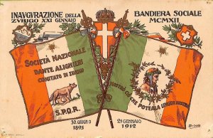 ac1073 - Ansichtskarten VINTAGE  POSTCARD - SWITZERLAND - Zurich - Flag