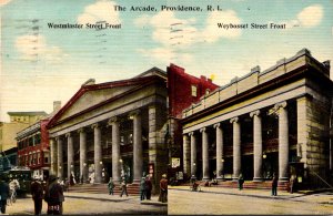 Rhode Island Providence The Arcade Westminster Street Front and Weybosset Str...