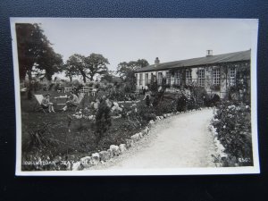 North Wales BODELWYDDAN Tea Gardens - Old RP Postcard by Photochrom Co.