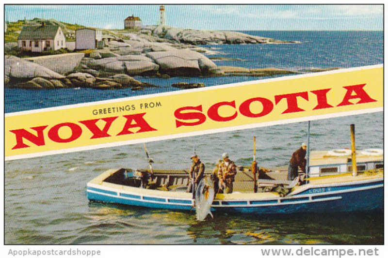Canada Nova Scotia Greetings From Nova Scotia