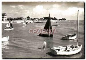 Modern Postcard La Bernerie Departure of Ships Regattas