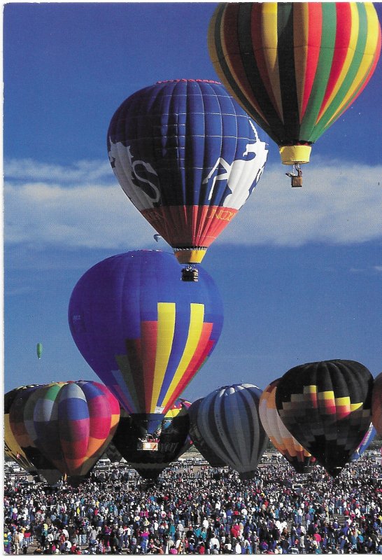 US Albuquerque New Mexico - unused.  Hot Air Balloon Fiesta.