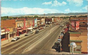 USA Business District Montrose Colorado Chrome Postcard 09.24
