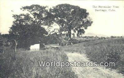 Surrender Tree Santiago Republic of Cuba Unused 