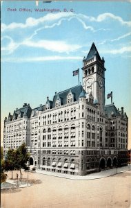 Vtg Washington DC Post Office 1910s Divided Back Postcard