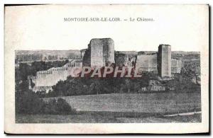 Old Postcard Montoire-sur-le-Loir Le Chateau