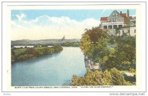 Bluff view from County Bridge,Chattanooga,Tennessee,00-10s