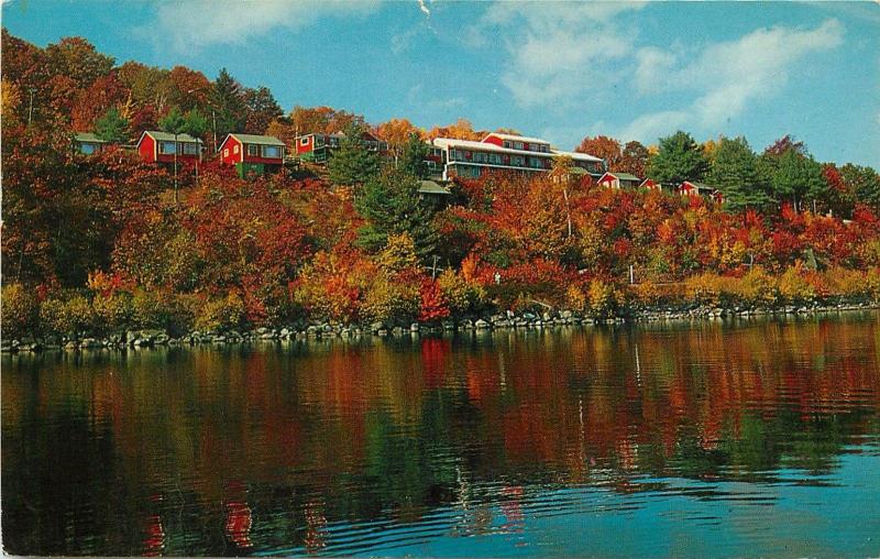 Lake Winnipesaukee Weirs Beach Nh Look Off Rock Motel Cottages