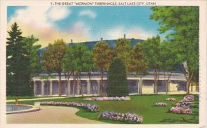 Utah Salt Lake City The Great Mormon Tabernacle
