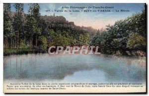 Postcard Old Site Picturesque Franche Comt? Scey Vallee de la Loue in Varais ...