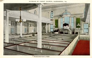 VA - Alexandria. Christ Church, Interior