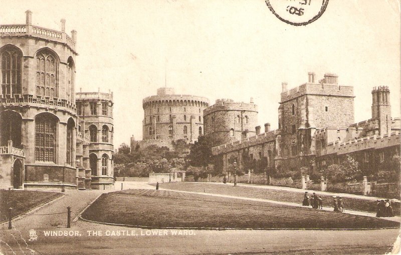 Windsor. The Castle, Lower Wrd Tuck Town and City Ser. PC # 2144