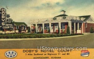 Doby's Hotel Court - Montgomery, Alabama AL  