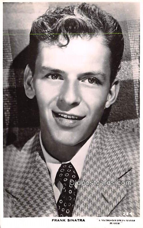 Frank Sinatra Movie Star Actor Actress Film Star Unused 