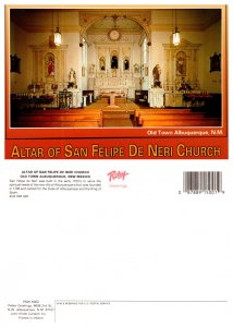 Altar of San Felipe De Neri Church, Old Town Albuquerque, New Mexico (8670)