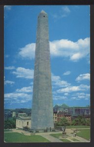 Massachusetts CHARLESTOWN Historic Bunker Hill Monument 221 feet high ~ Chrome