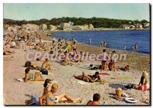 Postcard Modern Lumiere Beauty and the French Riviera La Plage Sablettes