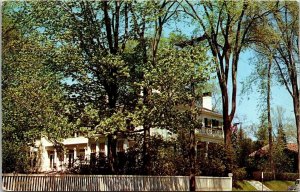 Blaine Mansion Residence Governor Maine ME Augusta Postcard VTG UNP Vintage 