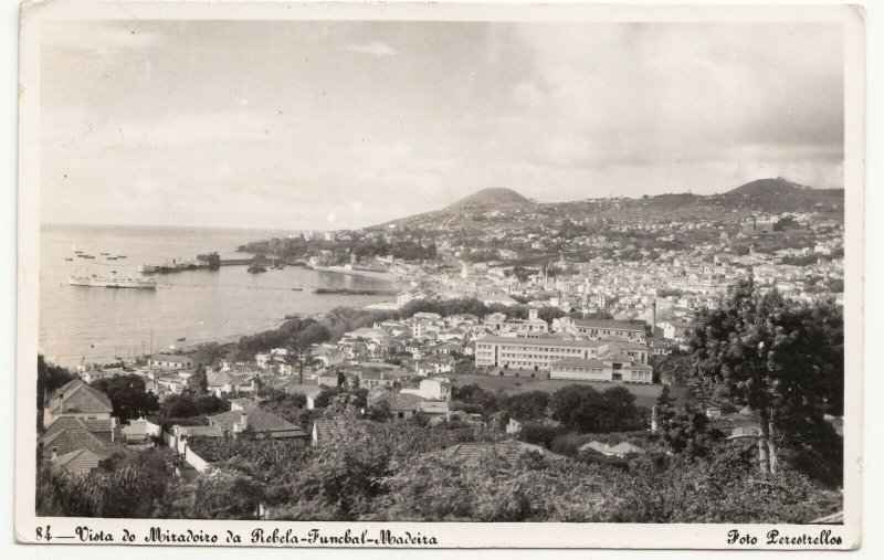 Madeira, Funchal, View Of Sightseeing Boats & Harbour RP PPC, Unposted