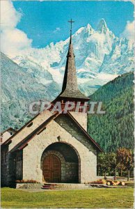 Modern Postcard At the Mont Blanc With its spiers soaring skyward No Man has ...