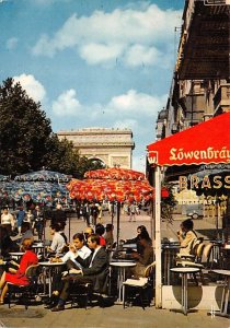 Sur Les Champs Elysees Paris France 1972 