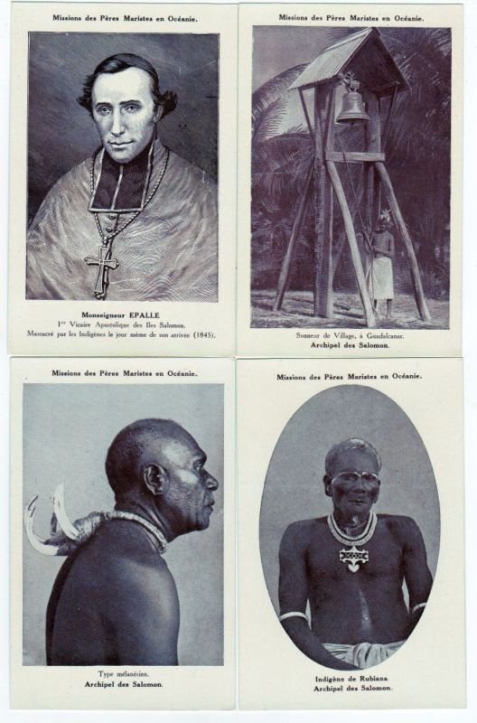 SOLOMON ISLANDS 11 Vintage Postcards pre-1940 (L2952)