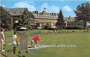 English Lawn Bowling, Skytop Club Bowling Unused 