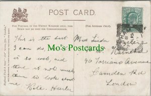 Genealogy Postcard - House History - 96 Torriano Avenue,Camden Rd,London RF8421