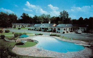 Allendale South Carolina SC~ TOWN & COUNTRY MOTEL~BC Pendarvis ROADSIDE Postcard