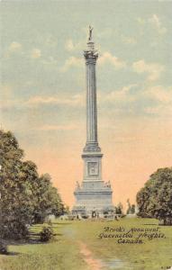 QUEENSTON HEIGHTS, Ontario Canada    BROCK'S MONUMENT    c1910's Postcard