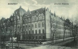 hungary, BUDAPEST, Erzsébet Nőiskola, Elizabeth Girls School (1926)