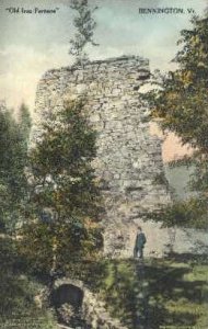 Old Iron Furnace - Bennington, Vermont VT Postcard