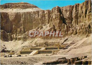 Postcard Modern Luxor Deir el-Bahari Temple of Hatshepsut