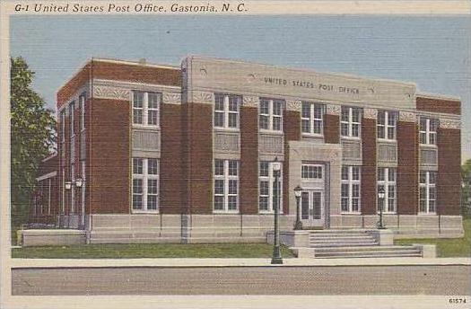 North Carolina Gastonia United States Post Office