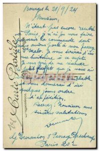 Old Postcard Bourges Place Berry LL