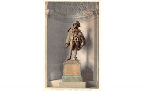 Statue of Sir Henry Vane in Boston, Massachusetts Public Library.