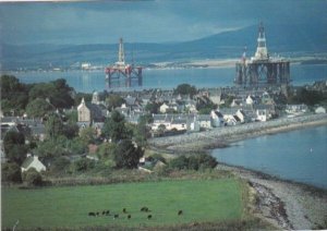 Scotland Cromarty Village and The Cromarty Firth