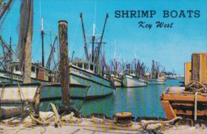 Florida Key West Shrimp Boats In The Harbor