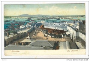 Oceanliners, View Of The Market, Gibraltar, 1900-1910s