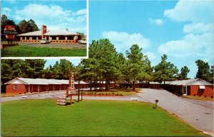 Postcard GA Griffin Griffin Motel and Capri Restaurant Highways 19 & 41 1960s J2