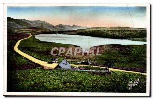 Auvergne Old Postcard Lake Guery