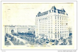Fort Garry Hotel, Winnipeg, Manitoba, Canada, PU-1919