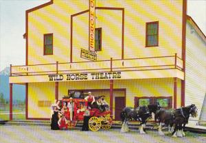 Canada Wild Horse Theatre Fort Steele British Columbia