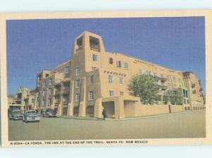 Unused Linen INN MOTEL Santa Fe New Mexico NM c5958