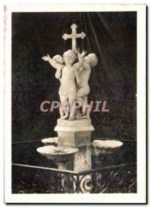 Paris Postcard Ancient Church St Germain s & # 39auxerrois Benitier Angel Angel